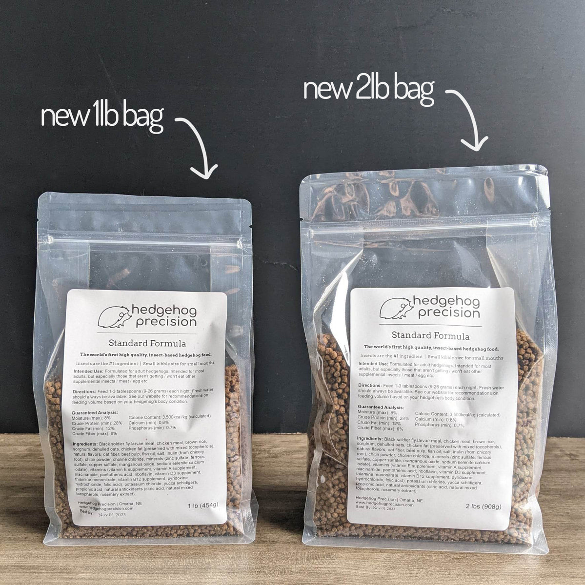 Feb 2023 Kibble & Packaging Update! Hedgehog Precision