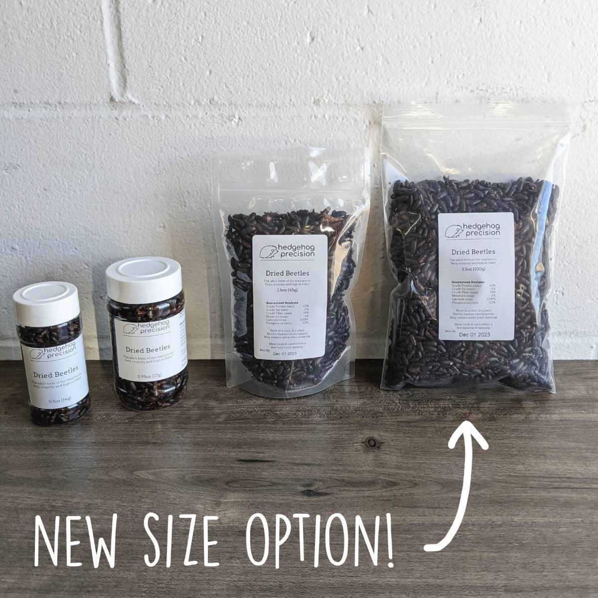 Dried Insects & Treats – Hedgehog Precision